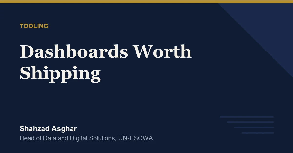 Why I Am Using McKinsey's Vizro (And Why You Should Too)